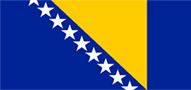 Bandera de Bosnia y Herzegovina
