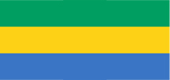 Bandera de Gabon