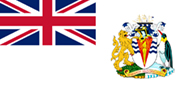 Bandera de Gran Bretaña - Territorio Antartico Britanico