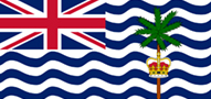 Bandera de Gran Bretaña - Territorio Británico del Oceano Índico