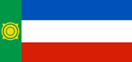 Bandera de Rusia Federación Jakasia