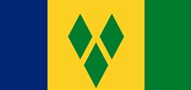 Bandera de San Vicente y Las Granadinas - Bequia