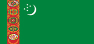 Bandera de Turkmenistán